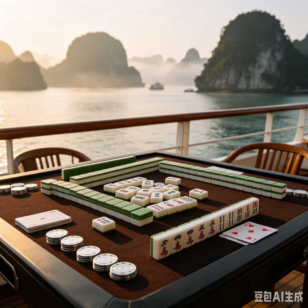 hand carved mahjong tiles