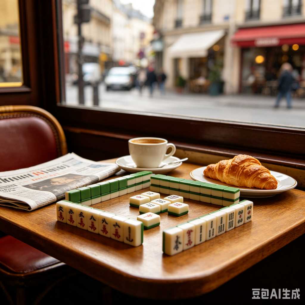 space saving mahjong game set
