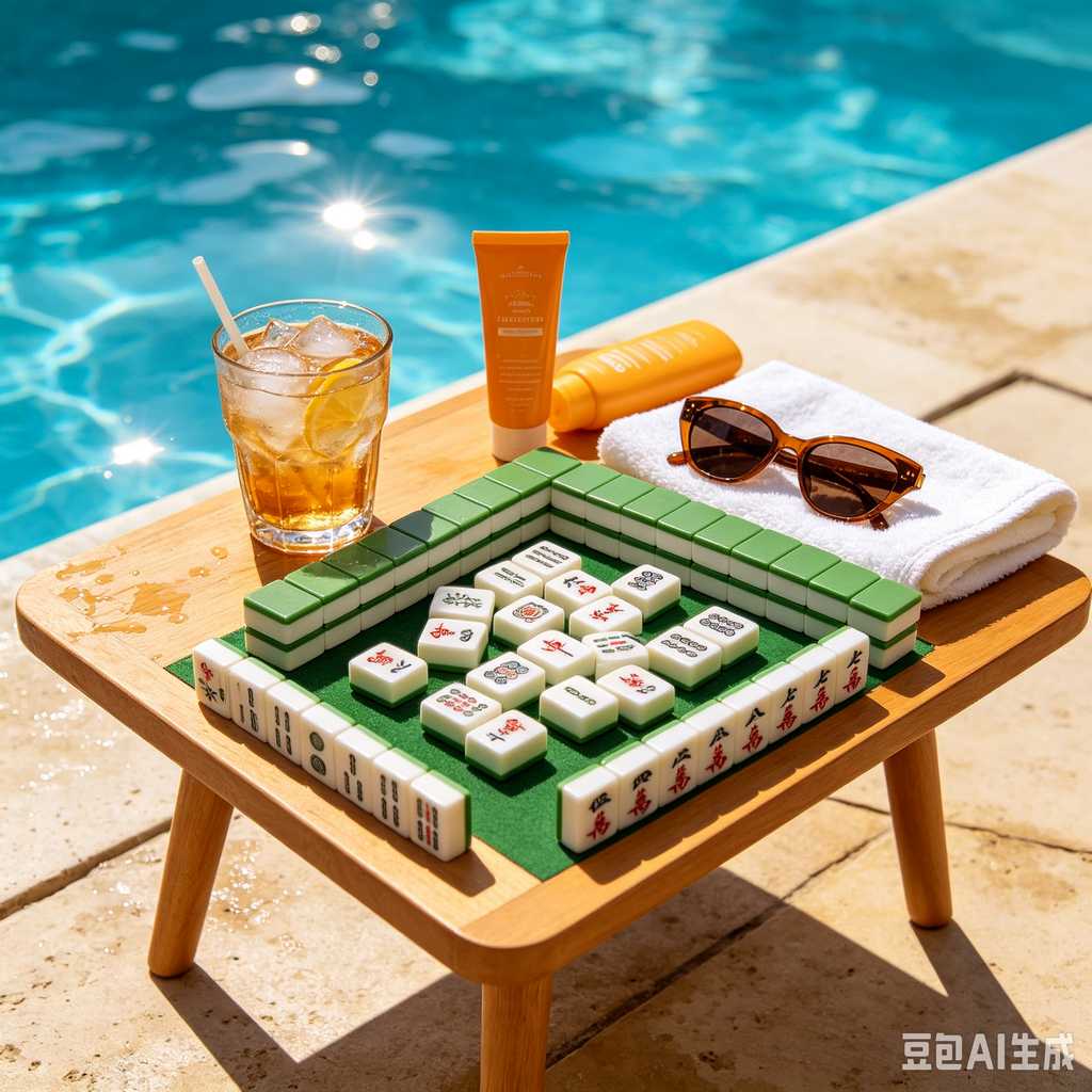 real wood mahjong set