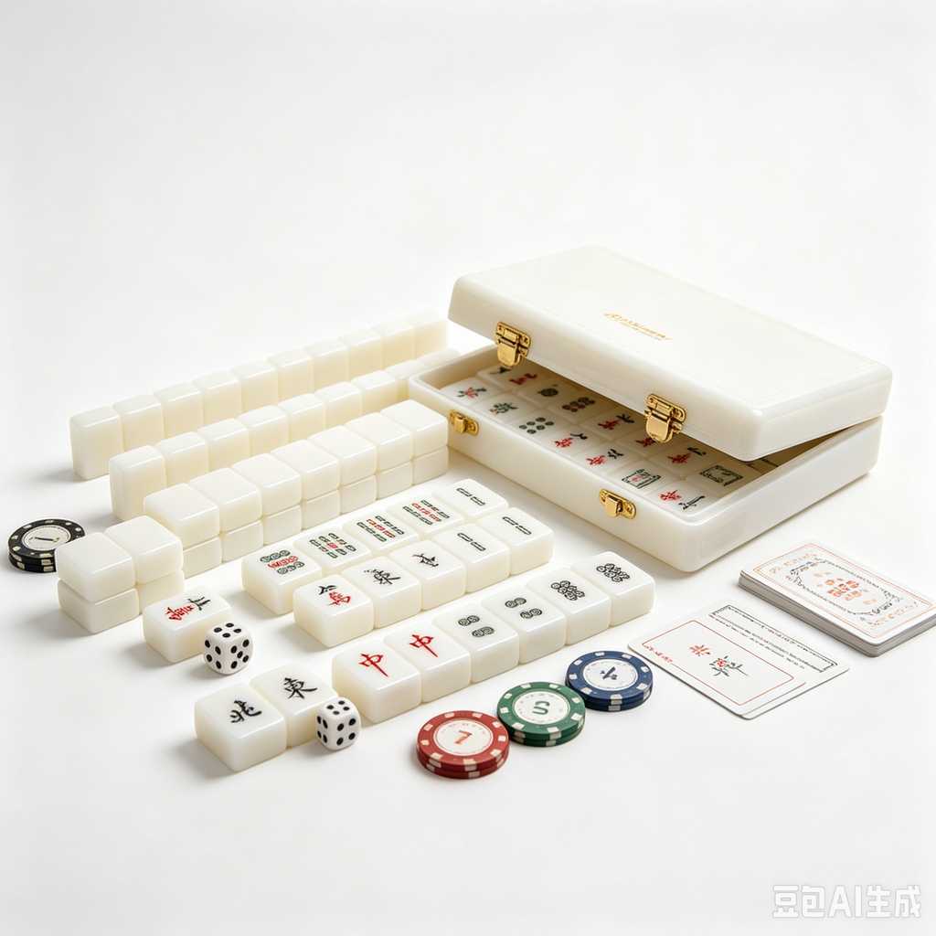 pattern printed mahjong packaging
