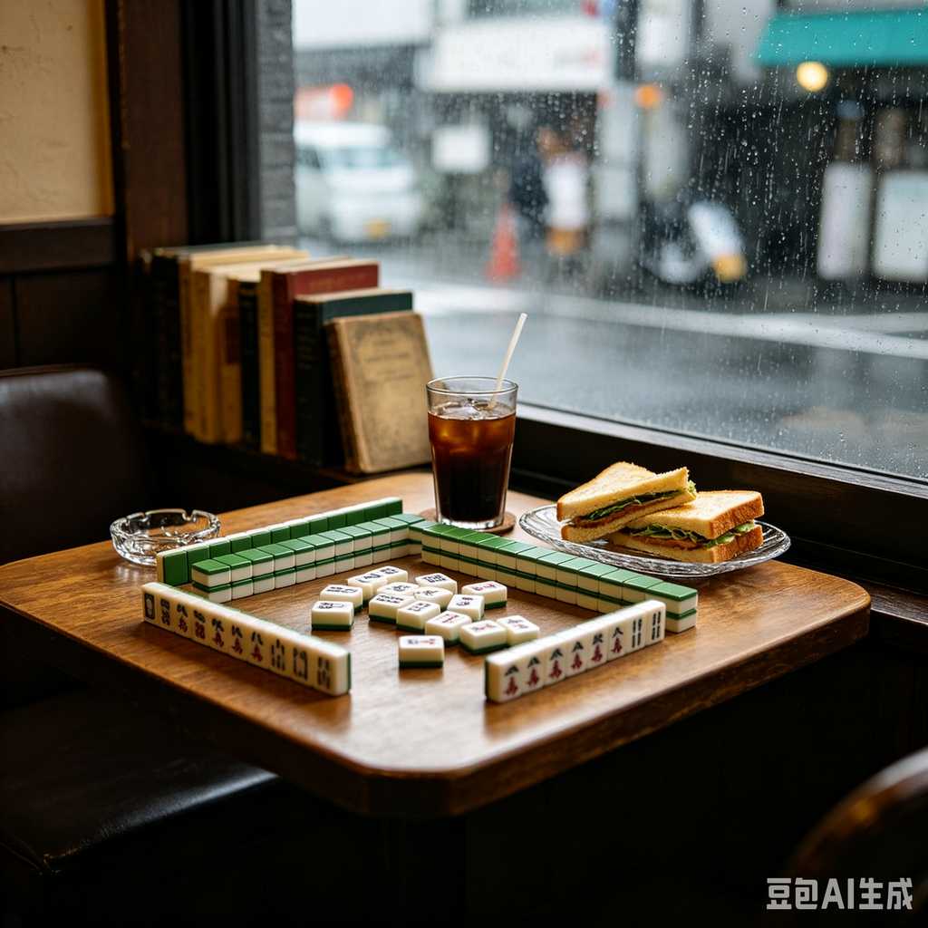 luggage portable mahjong tiles